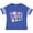 Football Blue and White, variant on Inktastic Happy Easter with Bunny Face and Easter Eggs Girls Toddler T-Shirt