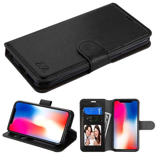 Apple iPhone XR (6.1 Inch) - Phone Case Leather Flip ...