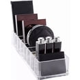 thumbnail image 4 of Soporte Para Paleta De Sombras De Ojos, Resistente A Los Arañazos, Organizador De Maquillaje Con 8 Compartimentos, Buena Protección Para Almacenamiento De Cosméticos, 4 of 8