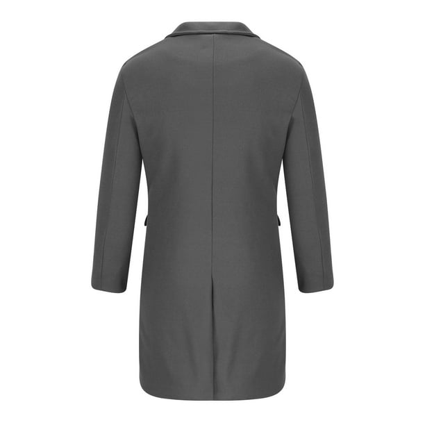 半額 福袋の通販 EQWLJWE Man Notched Classic Winter Clearance Coat Trench Clothing