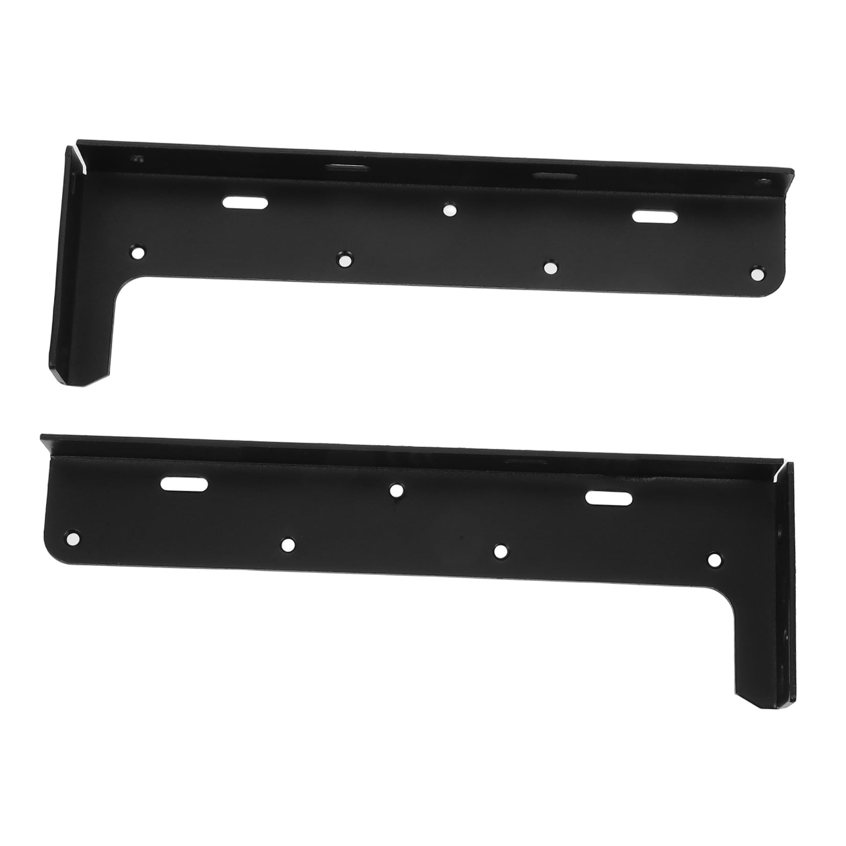FOMIYES Decorative Shelf Brackets 2Pcs Steel L Shape For Home Renovation In Kitchen