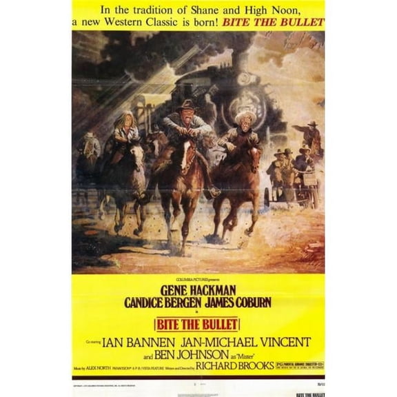 Posterazzi MOVEH3279 Bite the Bullet Movie Poster - 27 x 40 in.