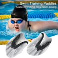 thumbnail image 4 of X Contour Paddles de Natation pour Hommes et Femmes avec Sangles Réglables, 4 of 6