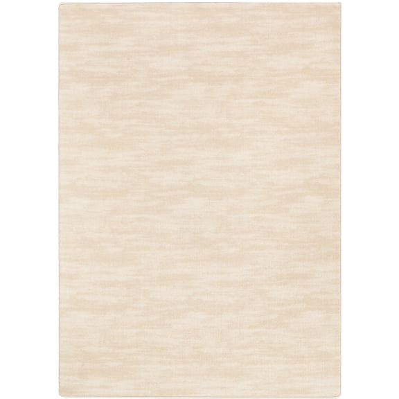 Milliken Imagine Area Rug SUBTLE CHARM BISQUE Subtle Charm Bisque Waves Lines 10 9 x 13 2 Rectangle