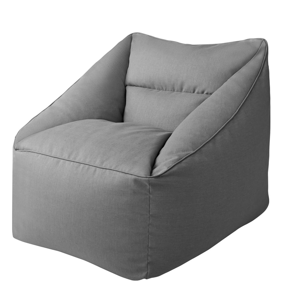 Better Homes & Gardens Dream Bean Patio Bean Bag Chair, Grey Walmart