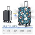 thumbnail image 6 of Balery Luggage Cover Christmas Snowman Gift Print Suitcase Covers for Luggage Elastic Washable Suitcase Protector Fits 18-32 Inch Luggage-X-Large, 6 of 9