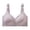 Purple, variant on Gyujnb Wireless Seamless Nursing Bra Adjustable Straps Easy Open Drop Cup Side Support Anti Sag Maternity Breastfeeding Bra,L