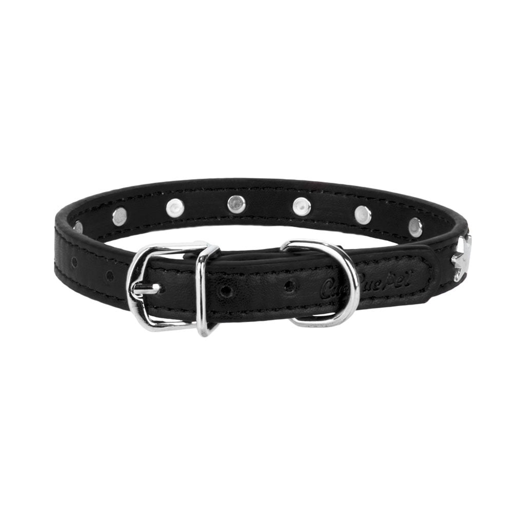 CUECUEPET Adjustable Dog Collar with Embellished Star Bling Charms [Multiple Sizes]