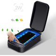 thumbnail image 2 of Caja limpiadora de luz UV portátil con limpiador UV profesional, para artículos de belleza de gadgets clave para teléfonos móviles, carga USB Xemadio FLD-4654, 2 of 7