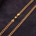 thumbnail image 4 of Collar de cadena cubana de moda para mujeres y hombres, gargantillas de cadena de eslabones de acero inoxidable Punk, regalo para novio, 4 of 4