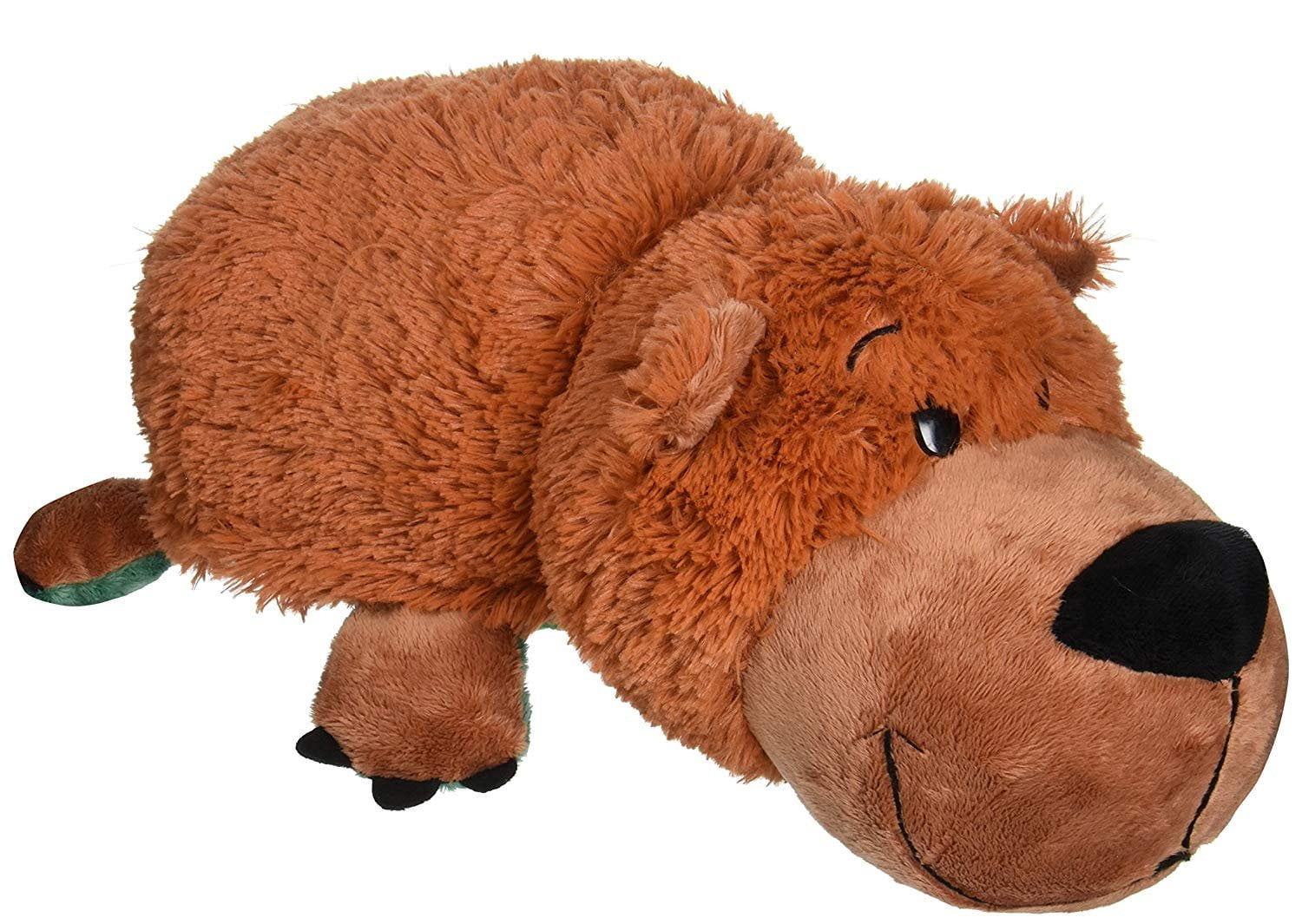 FlipaZoo The 16 Plush with 2 Sides of Fun for Everyone Grizzly Bear / Alligator by FlipaZoo Each Huggable FlipaZoo character is Two Wonderful Collectibles in One