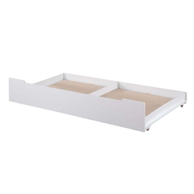 BD01288 Tiroir-Lit (Simple), Fini Chêne et Blanc - Loreen ( 1 Pce/1 Ct)