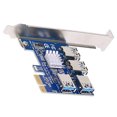 thumbnail image 3 of EeaseCA Extension PCI-E PCIE vers 4 Ports USB 3.0 Riser Accessoire Informatique, 3 of 8