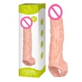thumbnail image 2 of Funda para pene extensor condón anillo para pene eyaculación retardada juguetes sexuales productos para adultos, 2 of 9