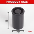 AOOOWER 10Pcs 33mm Plastic Empty Film Canister Can Lightweight Plastic ...