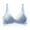 Blue, variant on SELONE Comfortable Bras for Women Smoothing Wireless T Shirt Bra Wide Strap Bras Comfortable Underwear