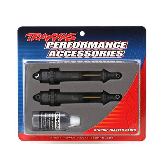 Traxxas 7462X GTR Hard-Anodized Shocks with PTFE-Coated Bodies & TiN Shafts, XX-Long (pair)