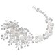 thumbnail image 1 of White Bridal Hair Accessories Headband With Crystal Pearls Ideal For Wedding Celebrations And Daily Wear 1Pack, 1 of 1