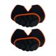 thumbnail image 4 of Rodilleras y coderas para hombre, protección contra colisiones, rodilleras y coderas duraderas. Orange Black M, 4 of 9