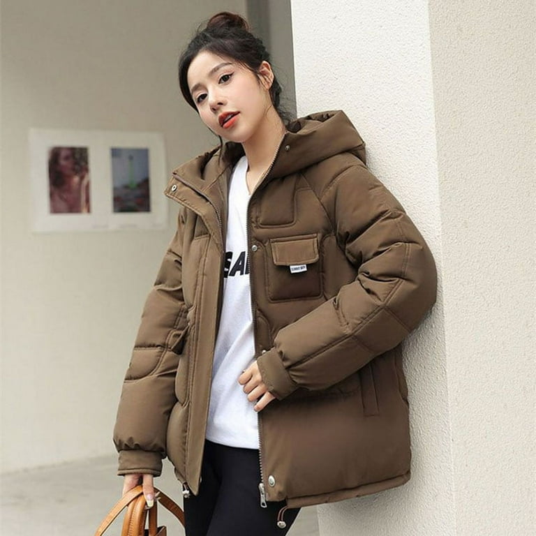 DanceeMangoo Long Parkas Winter Puffer Jacket Women Thicken Warm Bubble Coat  Oversized Outerwear Korean Autumn Casual Jackets 