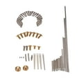 thumbnail image 1 of Kit de reparación de saxo de alto saxofón piezas de reparación de saxofón piezas de instrumentos para instrumentos de viento de madera, 1 of 10