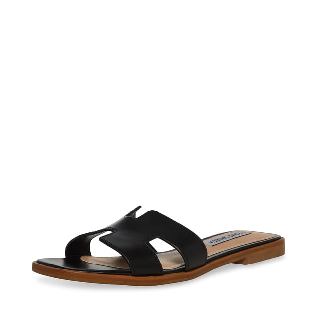Sandalia Steve Madden Hadyn de piel negra talla 7.5