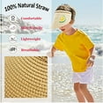 thumbnail image 4 of 50-54cm hat circumference sunscreen straw hat female summer cute fruit empty top hat sun hat children's styletype:style3;, 4 of 5