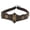 Brown, variant on Armory Replicas Warrior Queen Leather Headband with Brass Accents, Adjustable Medieval Costume Headpiece, Hand Tooled Brown & Black Renaissance Cosplay Accessory