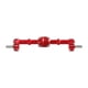 thumbnail image 1 of Puente de puerta de eje trasero RC, pieza de coche RC, eje de metal para coche de control remoto MN82 1:12 Rojo, 1 of 9