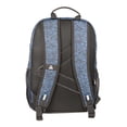 thumbnail image 3 of Reebok Unisex Lightweight, Durable, Water-Resistant Marley Backpack - Black Navy Spacedy, 3 of 4