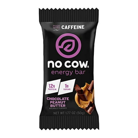 No Cow Chocolate Peanut Butter Energy Bar, 12 (Best Healthy Energy Bars)