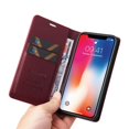 thumbnail image 4 of Funda para iPhone XS MAX Estuche de Cuero PU Tipo Cartera con Ranuras para Tarjetas y Cierre Magnético, 4 of 5