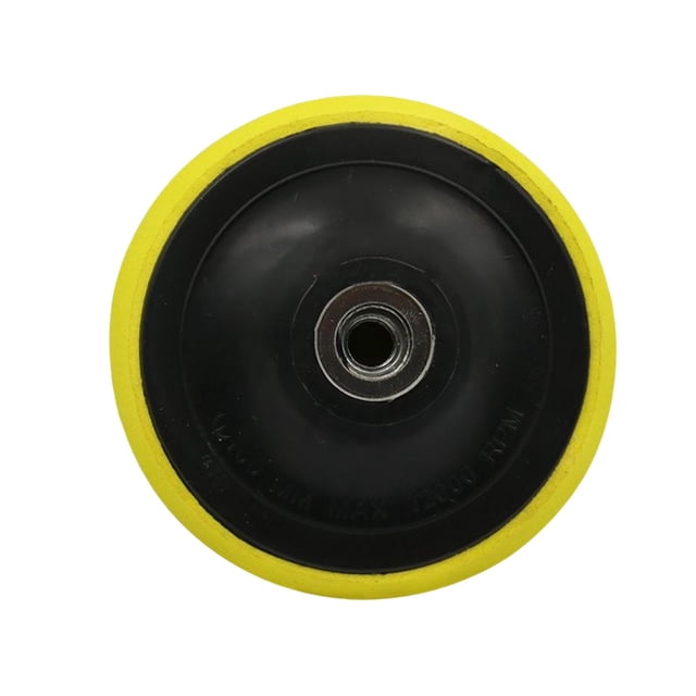Almohadilla de respaldo del disco de lijado Placa de respaldo flexible para lijar Almohadilla pulidora liviana 4 pulgadas 100 mm M10 Sharpla Almohadilla de respaldo