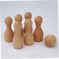 thumbnail image 3 of OULII 1 Set Bowling Game Synthetic Material Indoor Games for Parents, 3 of 8