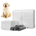 thumbnail image 2 of Koszal 20/40/50/100Pcs Super Absorbent Puppy Dog Wee Pee Pad Mat Disposable Diapers, 2 of 8