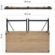 thumbnail image 5 of Mesa Plegable Escritorio Industrial Rack&Pack Negro Minimalista Lujo, 5 of 5