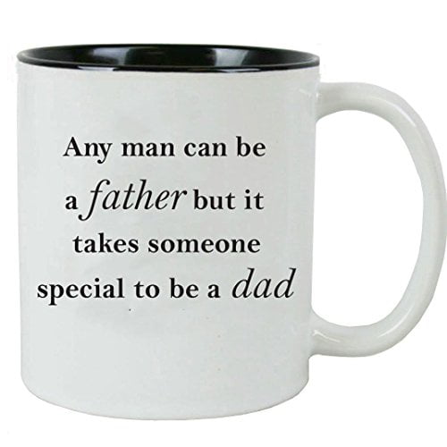 For Dad In Red Best Dad Ever 11 Oz White Ceramic Fun Mug Father's Day Gift Mug Tell Dad He's Great Gift For Dad