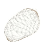 Clispeed Beige Decorative Fish Net Wall Hanging for Nautical Theme Party and Home Decor