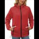 thumbnail image 1 of Chaqueta Impermeable para Mujer, Cortavientos, Impermeable, con Capucha, Plegable y Bolsillos. Rojo XL, 1 of 9