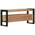 thumbnail image 3 of vidaXL TV Cabinet 100x30x45 cm Solid Mango Wood, 3 of 5
