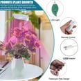 thumbnail image 2 of Rosnek Grow Lights for Indoor Plants, Leaf Shape Plant Lights for Indoor Growing Height Adjustable Dimmable Brightness with Auto On/Off Timer Low Safety Voltage, 2 of 8