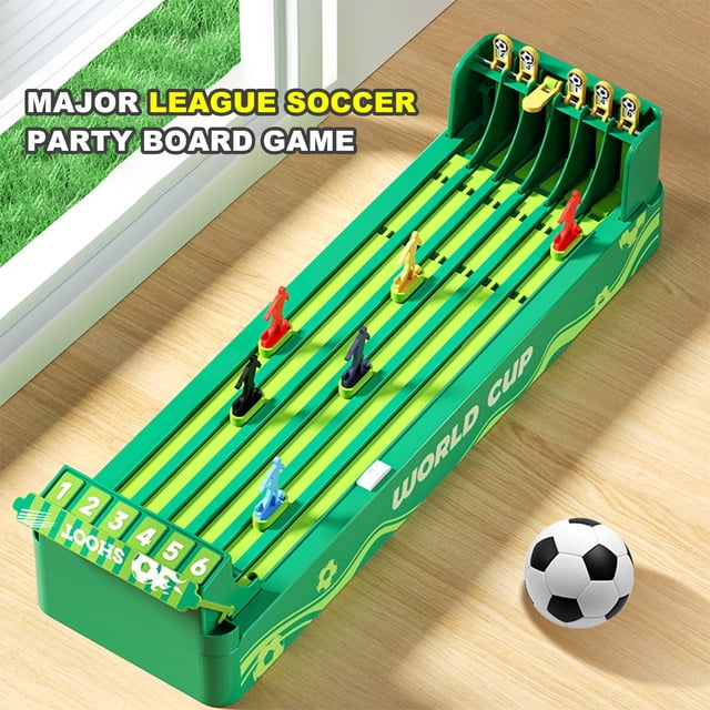 Horse Racing Board Game Multi-players Integrative World Football Match Table Game 6 Colorful Horse Racing Toy Night Party Props Birthday Gift