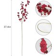 thumbnail image 4 of Artificial Orchids Silk Flowers,10 PCS (Each 37'') White Orchids Artificial Flowers Fake Orchid Long Stem Artificial Flowers Fake Silk Flowers for Indoor Outdoor Wedding Home Office Decoration(White), 4 of 5
