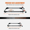thumbnail image 4 of VEVOR Base Mobile Support Universel Robuste Capacité de 500 lbs pour Outils Machines, 4 of 9