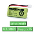 thumbnail image 2 of QBLPOWER 2.4V Rechargeable Battery Compatible with AT&T Vtech Phones BT18433 BT184342 BT28433 BT284342 BT-8300 BATT-6010 BT1011 BT1018 BT1022 BT1031 (Pack of 3), 2 of 6