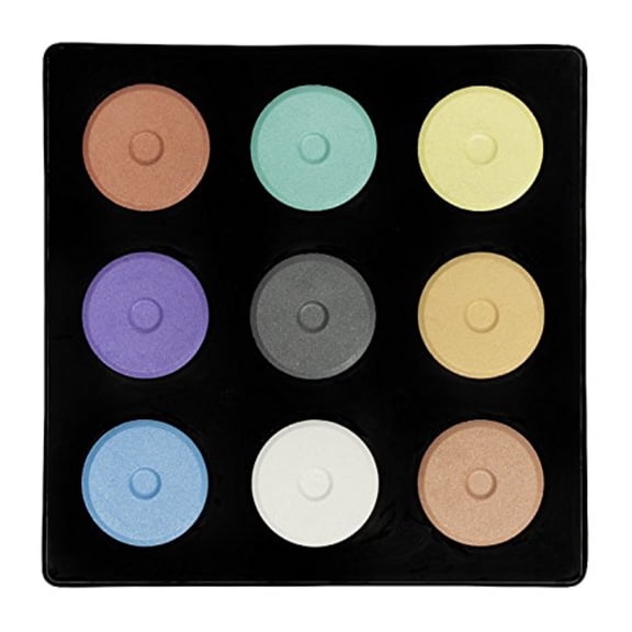 Richeson 9-Color Metallic Mini Tempera Cake Set