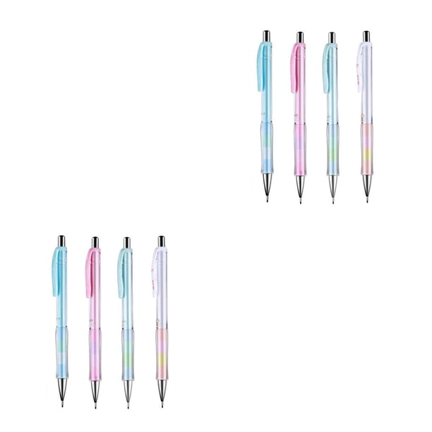 sweethay Lápiz mecánico antideslizante, no es fácil de romper, herramientas educativas de boceto, superficie lisa, recargas de ancho de línea Type2 NO2
