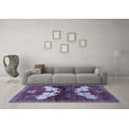 thumbnail image 3 of Ahgly Company Indoor Rectangle Animal Blue Traditional Area Rugs, 8' x 12', 3 of 4
