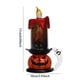 thumbnail image 3 of Velas Electrónicas Led Que Cambian De Color, Velas De Calabaza Con Esqueleto Led, Decoraciones De Halloween Para Fiesta, Baile, Bar Serendint HA046054-04, 3 of 6