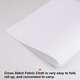 thumbnail image 3 of Unique Bargains 14 Count Cross Stitch Cloth 20 by 28 Inch Embroidery Fabric, White, 3 of 6